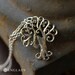 Whimsical Tree of Life Sterling Silver Necklace