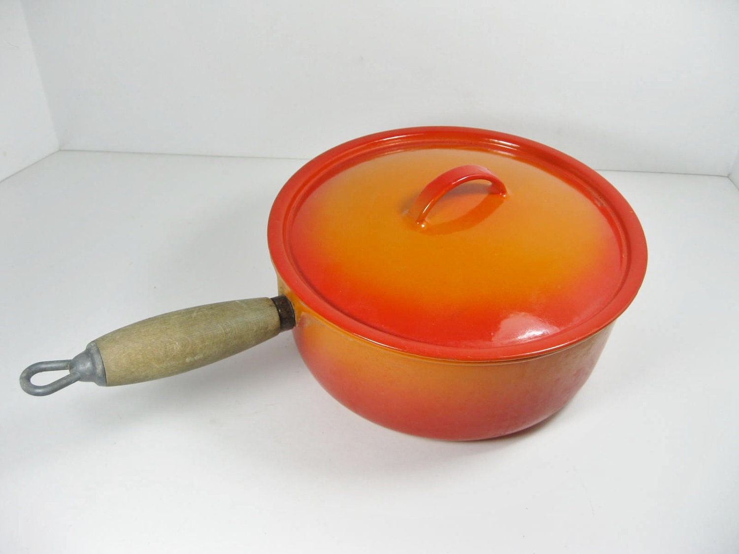 Descoware Saucepan 2 qt Flame Orange