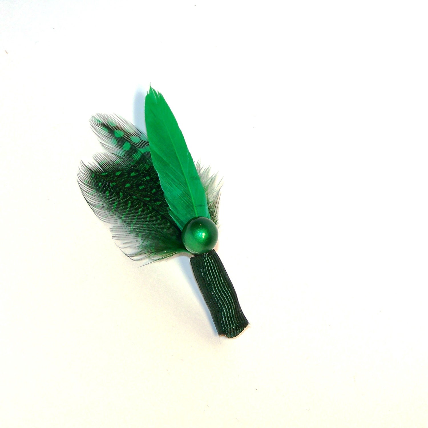 Tiny Emerald Boutonniere