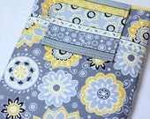 iPad Sleeve Case Cover iPad 2 Case -  Ready to Ship Sunshine Flower with Minky and Pocket