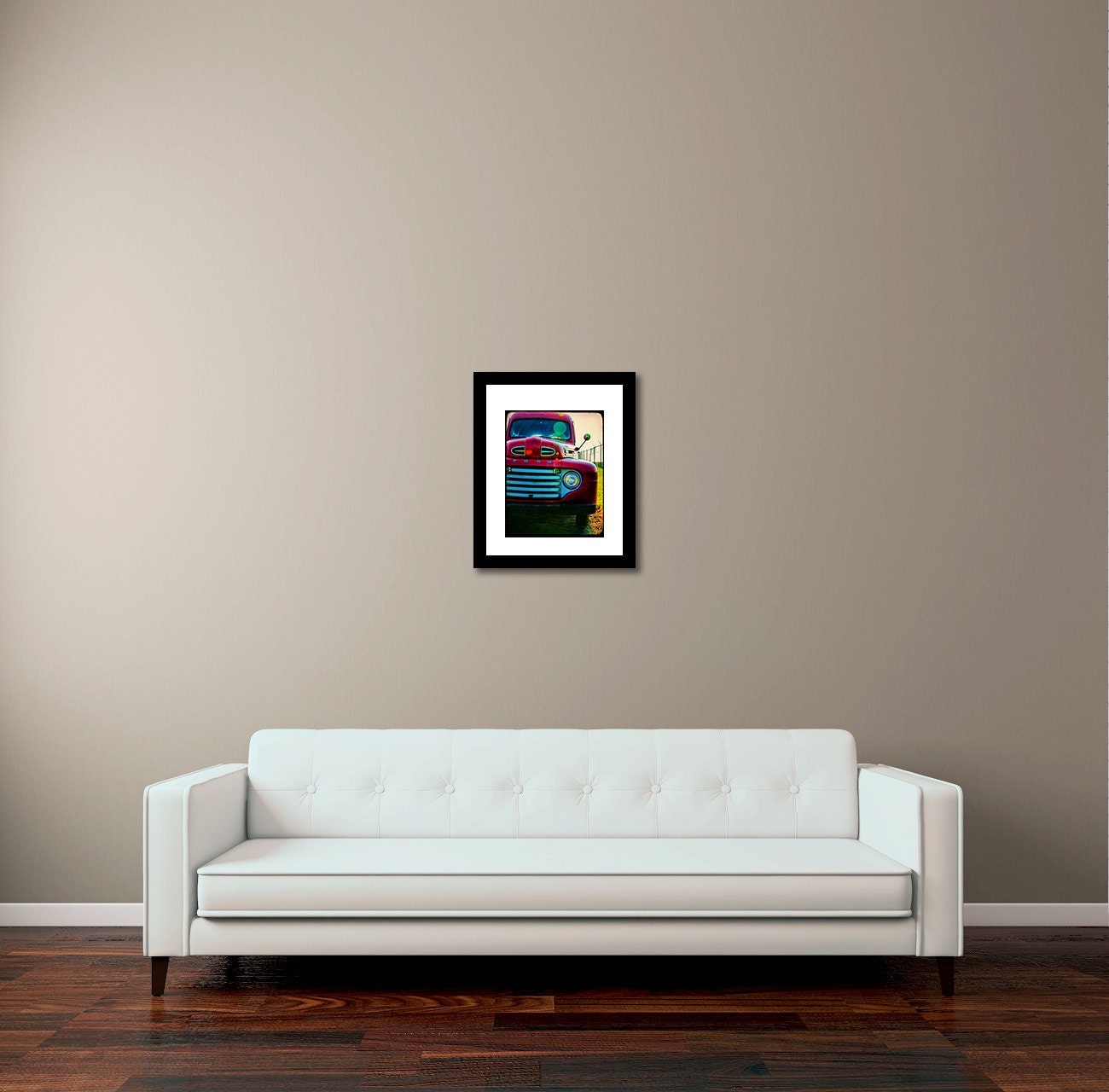 Vintage Ford Truck photograph - man cave decor - wall art - The Sunday Drive - boys room decor, playroom art, etsy wall art - 11x14