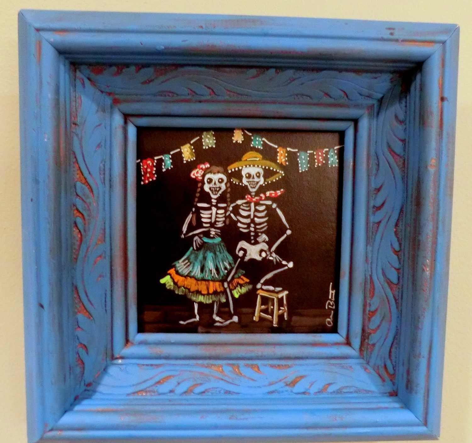 Cinco de Mayo Day of the Dead Happy Couple All Souls All Saints