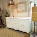 Painted Cottage Chic Shabby Romantic White Dresser