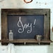 Painted Cottage Chic Shabby Barnwood Chalkboard