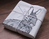 Rabbit Flour Sack Towel