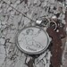 Vintage Dictionary Word Necklace Pendant Cherub Angel
