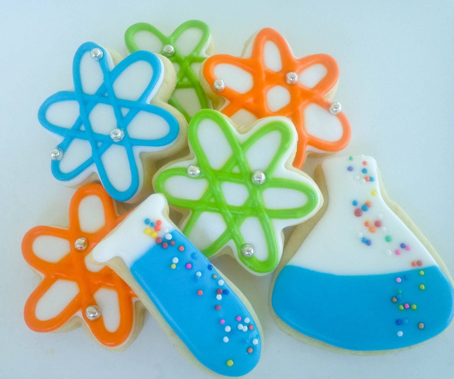 Beaker and Test Tube Cookies- 2 Dozen