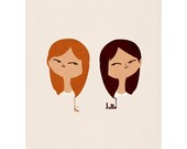 Hi, Hello - 8 x 10 Print