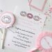 Sprinkled Donuts invitations, note cards, cupcake flags, gift tags