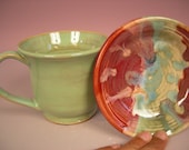 Spring Green Tea Cup Set- - Tea Mug