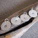 Elegant Hand Stamped Charm - Initial Charm - Personalized Sterling Silver Add On - Necklace Pendant  Disc