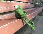 CROCHET PATTERN Amigurumi Sitting Frog Meme