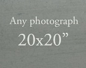 Any Single 20 x 20" Print
