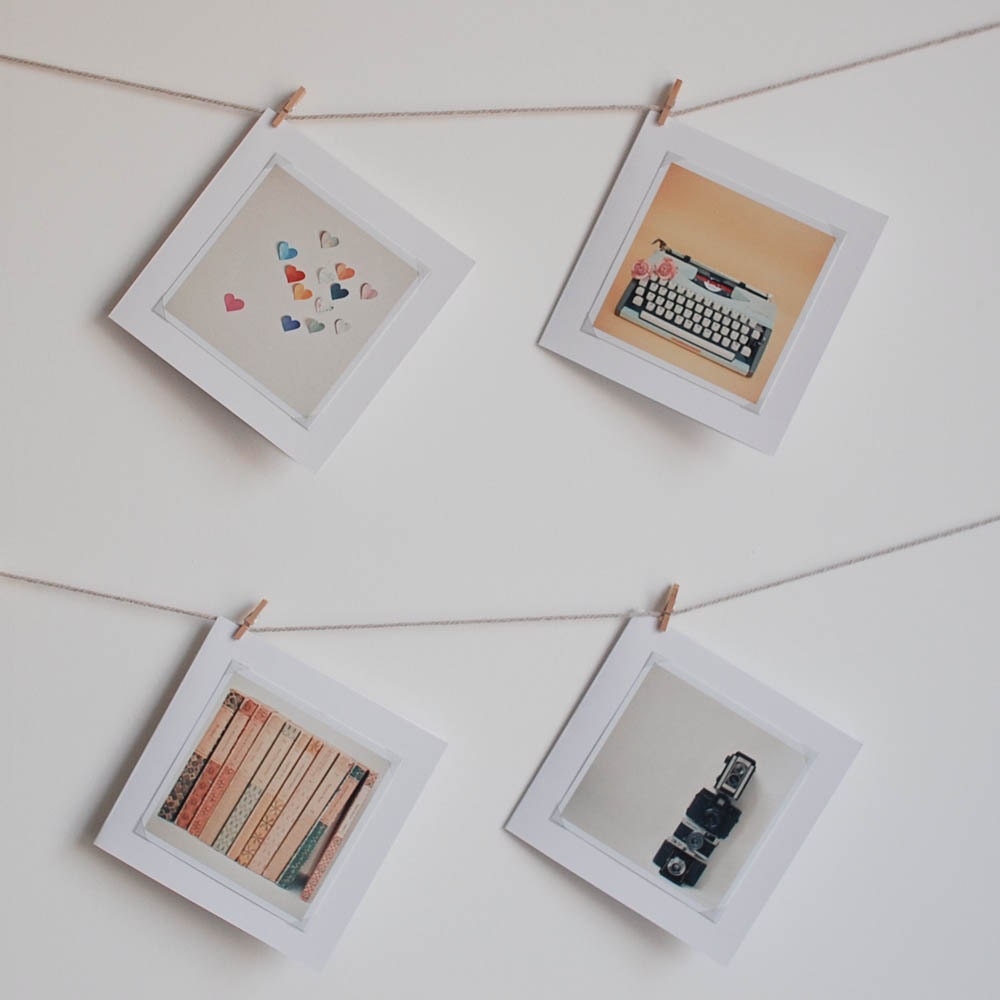 Set of Four Greetings Cards - Your Choice - Blank, photograph, print