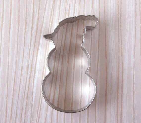 Snowman with Snow Cap Cookie Cutter Il_570xn