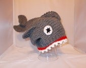 OMG  There's a SHARK on my head hat FREE shipping