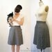 Heartland Eco denim wrap skirt - xsmall, small, medium, large, xlarge, custom sizing / Hemp & organic cotton