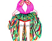 A4 original, Elegance Does Not Consist of Putting on a New Dress