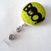 Boo - Retractable ID Badge Reel - Name Badge Holder - Nurse Badge Reel - RN Badge - Pediatric RN Badge - Badge Clip