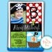 Pirate Invitation Custom  Birthday Party Photo Invite Printable Digital File Fourth Third 4th 3rd