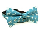 Dog Bow Tie Collar - Oh Deer