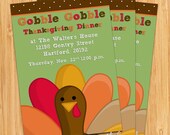 Thanksgiving Turkey Dinner Party Invitation - Printable Il_170x135