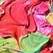 Original oil FLOWERS PALETTE KNiFE painting impressionism impasto fine art by Karen Tarlton