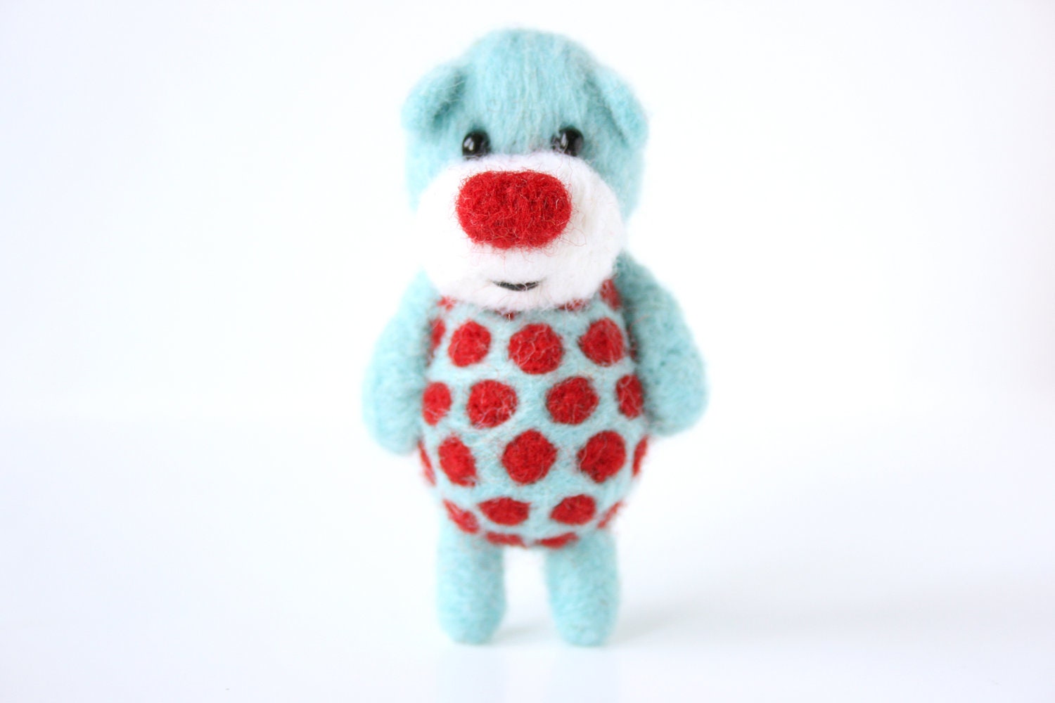 THE MOST AWESOME polka dotted pocket bear in the collection 23