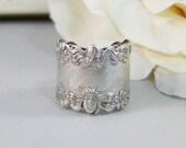 Goddess Ring,Ring,Silver,Art Nouveau,Goddess,Ring,Antique Ring,Silver Ring,Girl,Wedding,Bridesmaid. Handmade jewelery by valleygirldesigns.