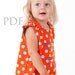 Girls Easy Dress Sewing Pattern - Aline Top / Shirt - PDF Tutorial, Easy