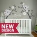 Koala Bear Wall decal - Tree Branch Wall decal wall sticker -nersery wall decal