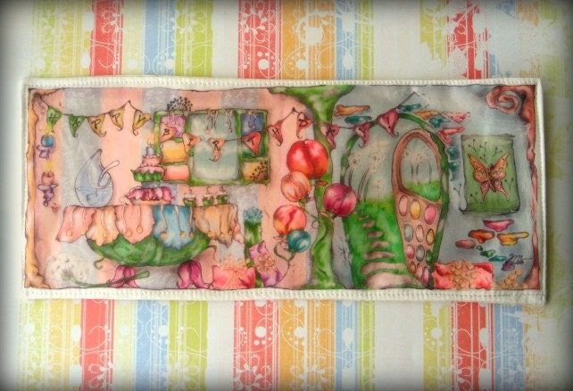Birthday Interior Scene for Interchangeable Fairy House