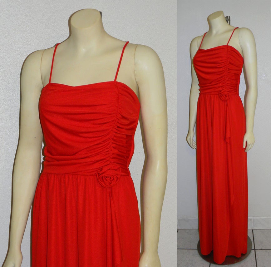 Vintage 1970s New Leaf California by Samir Dress Size Small