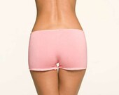 Pink Lingerie Panties - Boyshorts - Large