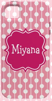 Personalized iPhone 4/4s Samsung Galaxy S3 or iPhone 5 VIBE CASE UPDGRADE