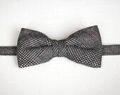 Jonathan - Plaid Wool Bow Tie