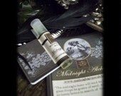 Midnight Alchemy Natural Perfume Oil Vial Sample Apothecary Patchouli, Dragons blood, Frankincense,Amber,Elderberry,Almond,Orange, Rosemary,