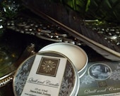 Quill and Candle Natural Solid Perfume Gypsy Apothecary Cardamom,Apricot, Rose, Clove, Pepper,Ginger,