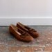 Vintage Salvatore FERRAGAMO brown suede flats, sz.7.5B