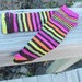 Fall Colors Striped Baby Leg & Arm Warmers