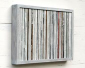 Modern Rustic Wood Art, 12 x16