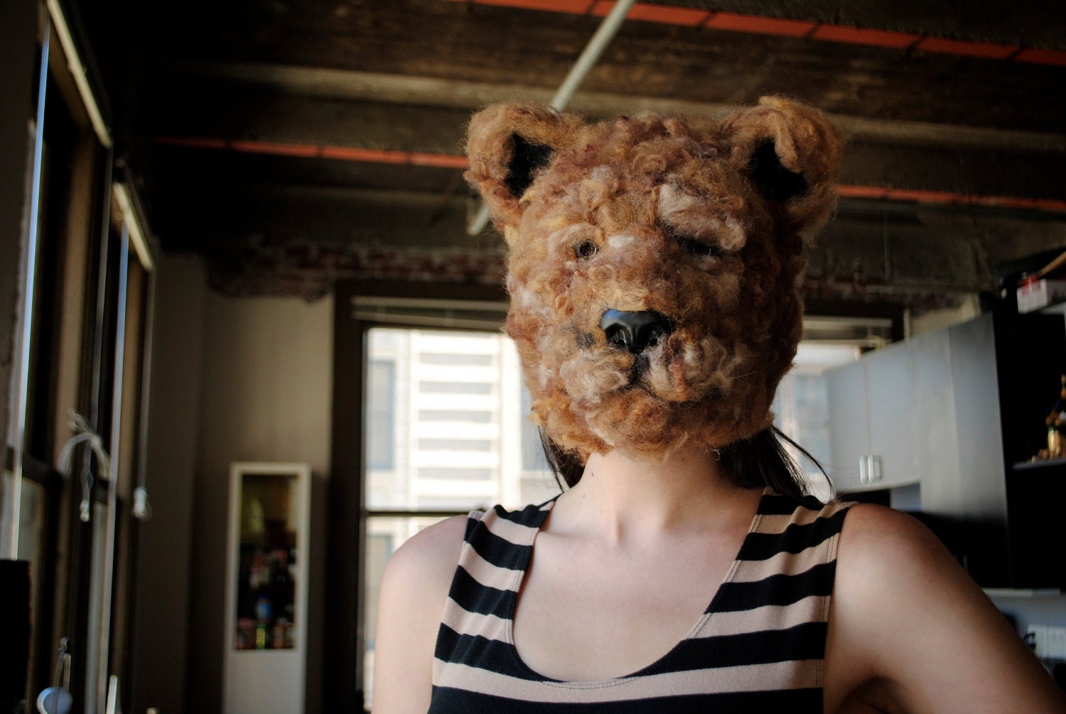 Furry Bear Mask