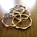 5 I'm Hammered Gold Stacking Rings - Set of Five 14K Gold Filled Wavy Stacking Rings