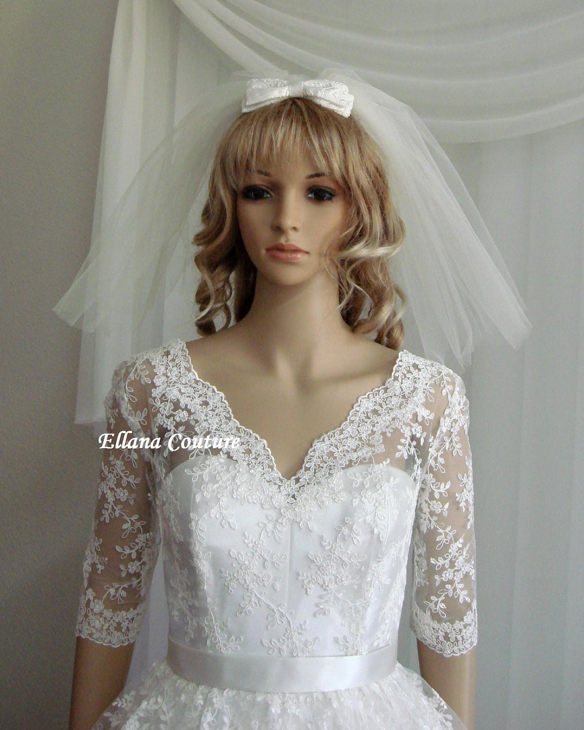 Clarice - STUNNING Vintage Inspired Bridal Gown.