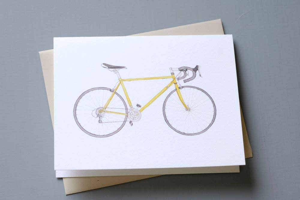 Bicycle Notecard