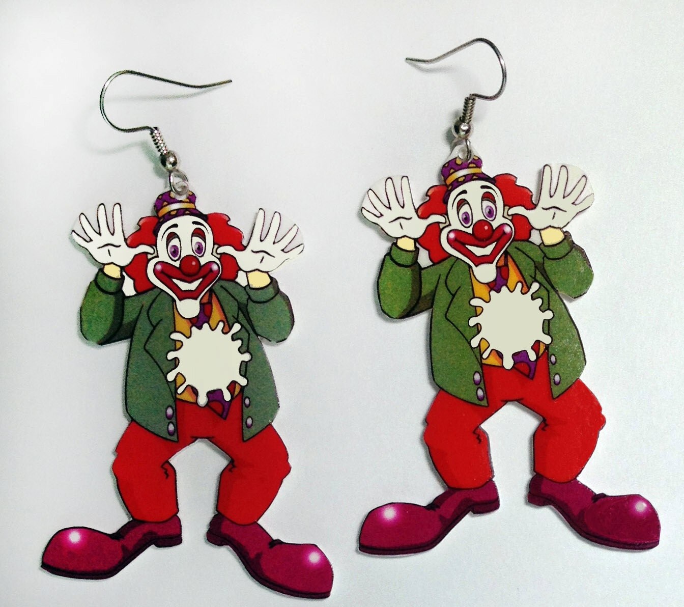 Clown Earrings