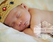 Newborn His Majesty Crown crochet pattern