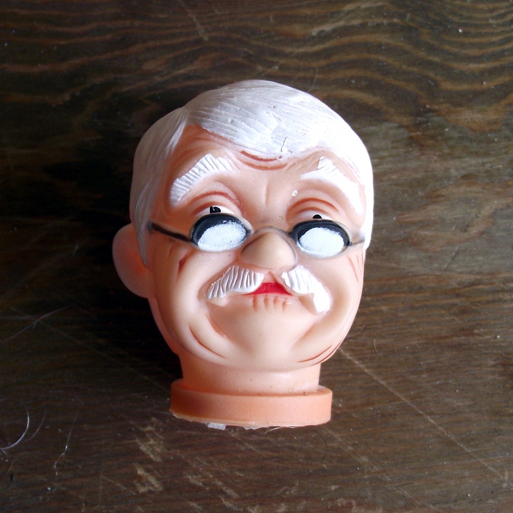 Vintage Doll Head Grandfather (04)