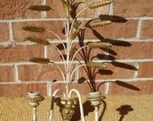 Vintage Hollywood Glam Italian Double Arm Sconce