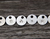 Add A Charm to your Custom Pet ID Tag, Keychain or Necklace - 1/2'' Aluminum